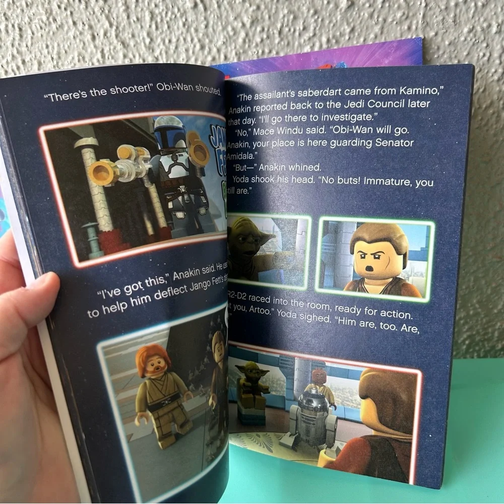 Lego book set of 3 Star Wars Lego movie and NINJAGA - Picture 5 of 8